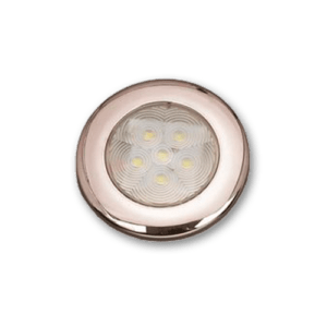 Πλαφονιέρα Inox Led Χωνευτή